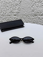 DiorTreasure R1F Black Oval Sunglasses - 3