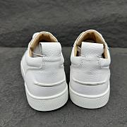 Christian Louboutin Rantulow Sneakers Grained Calf Leather Latte Men - 5