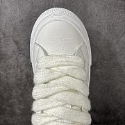 Dior B33 Spin Sneaker White Grained Calfskin and White Dior Gravity Leather - 3