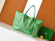 Goyardine Canvas Saint Louis GM Bag Meadow Green - 40x20x32cm - 1