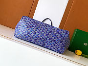 Goyardine Canvas Saint Louis GM Bag Blueberry Violet - 40x20x32cm - 4