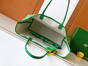 Goyardine Canvas Anjou PM Bag Meadow Green - 33x14.5x28cm - 5