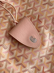 Goyardine Canvas Anjou PM Bag Powder Pink - 33x14.5x28cm - 3