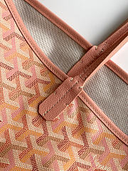 Goyardine Canvas Anjou PM Bag Powder Pink - 33x14.5x28cm - 2