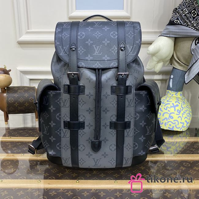 LV Christopher PM Monogram Eclipse M46331 - 39x32x12cm - 1