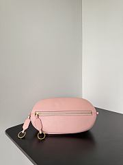 Balenciaga Bolero Bowling Bag Mini in Rose Quartz Smooth Calfskin Aged Gold - 30x13x16cm - 6