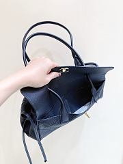 Chanel Small Tote Grained Calfskin & Gold-Tone Metal Black - 30.5x15x11.5cm - 6