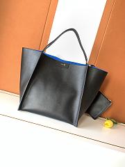 Celine Medium Cube Bag In Supple Calfskin Black - 36x35.5x34cm - 2