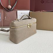 Loro Piana Extra Pocket L19 Calfskin Almond (D0Y9) - 19x7x12cm - 5