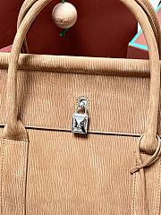 Loro Piana Loom Bag L32 Calfskin Toffee (E0GL) - 32x24x17cm - 2