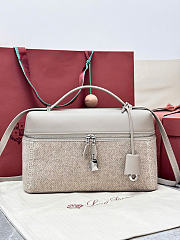 Loro Piana Extra Bag L27 Pecora Nera Dove (B5NO) - 27x16x10cm - 1