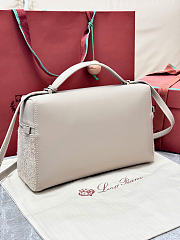 Loro Piana Extra Bag L27 Pecora Nera Dove (B5NO) - 27x16x10cm - 2