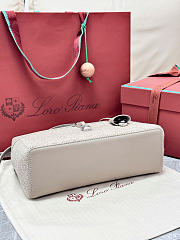 Loro Piana Extra Bag L27 Pecora Nera Dove (B5NO) - 27x16x10cm - 3