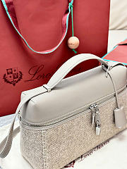 Loro Piana Extra Bag L27 Pecora Nera Dove (B5NO) - 27x16x10cm - 6
