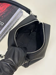 Fendi Lui Small Black Leather Bag - 20x13x9cm - 3