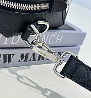 Fendi Lui Small Black Leather Bag - 20x13x9cm - 2