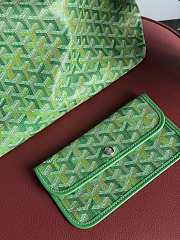 Goyardine Canvas Boheme Hobo Bag Meadow Green - 43x14x27cm - 5