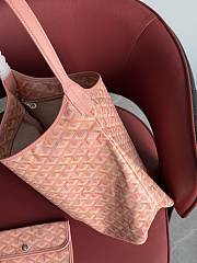 Goyardine Canvas Boheme Hobo Bag Powder Pink - 43x14x27cm - 4