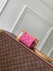 LV Trousse Speedy Monogram Denim Fuchsia M27605 - 11x7.5x6cm - 1