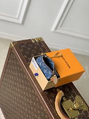 LV Trousse Speedy Monogram Denim Blue M27604 - 11x7.5x6cm - 4