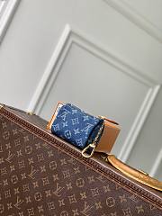 LV Trousse Speedy Monogram Denim Blue M27604 - 11x7.5x6cm - 3