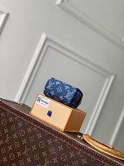 LV Trousse Speedy Monogram Denim Blue M27604 - 11x7.5x6cm - 2