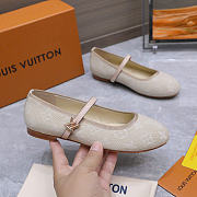 LV Romy Ballerina Monogram Denim Greige 1AJJP2 - 6