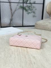 Chanel Vanity with Chain Grained Caviar & Gold-Tone Metal Light Pink - 19.5x17x5cm - 4