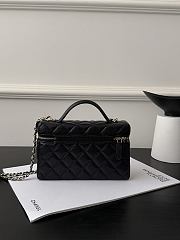 Chanel Vanity with Chain Grained Caviar & Gold-Tone Metal Black - 19.5x17x5cm - 6