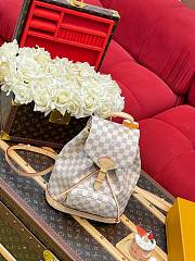 LV Montsouris PM Damier Azur N00120 - 30x18x28cm - 4