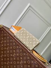 LV Zippy Wallet Monogram Denim Khaki M28297 - 19.5x10.5x2.5cm - 6
