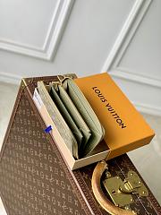 LV Zippy Wallet Monogram Denim Khaki M28297 - 19.5x10.5x2.5cm - 5