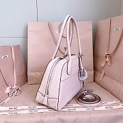 Miumiu Vivant Nappa Leather Bag Pink 5BB199 - 32x19.5x11cm - 5