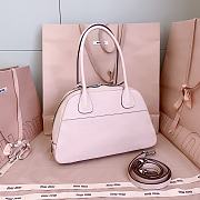 Miumiu Vivant Nappa Leather Bag Pink 5BB199 - 32x19.5x11cm - 4