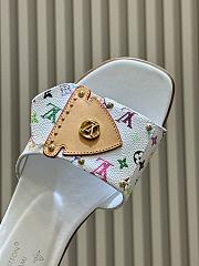 LVxTM Frame Flat Mule Multicolored/White 1AJJYL  - 6