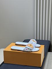 LVxTM Frame Flat Mule Multicolored/White 1AJJYL  - 5