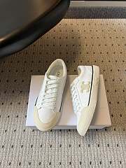 Celine Alan Sneaker With Triomphe In Canvas White - 2