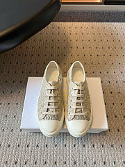 Walk'n'Dior Platform Sneaker Trench Dior Oblique Embroidered Mesh - 1