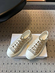 Walk'n'Dior Platform Sneaker Trench Dior Oblique Embroidered Mesh - 6