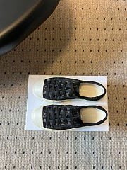 Walk'n'Dior Platform Sneaker Black Dior Oblique Embroidered Mesh - 5