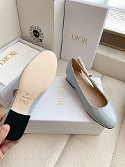 J'Adior Ballet Flat Ice Lagoon Patent Calfskin - 4
