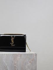 YSL Kate Small In Leather Black - 20x12.5x5cm - 6
