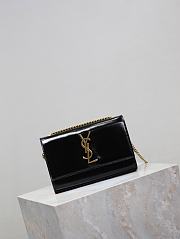 YSL Kate Small In Leather Black - 20x12.5x5cm - 4