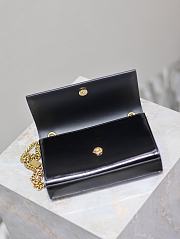 YSL Kate Small In Leather Black - 20x12.5x5cm - 3
