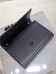 YSL Kate Small In Grain De Poudre Embossed Leather Black Hardware - 20x12.5x5cm - 2