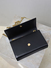 YSL New Kate Small In Smooth Leather Black - 20x12.5x5cm - 3
