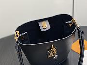 LV Bloom Mini Hobo Calfskin Leather Black - 16x17.5x11cm - 4