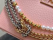 LV Capucines Mini Taurillon Leather Sweet Pink M27309 - 21x13.6x8cm - 2
