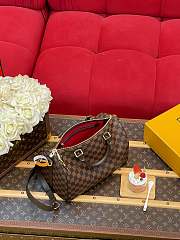 LV Speedy Bandouliere 30 Damier Ebene Canvas N40590 - 30x21x17cm - 5