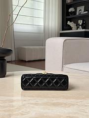 Chanel Mini Shopping Bag Shiny Lambskin & Gold-Tone Metal Black AS4416 - 19x13x7cm - 5